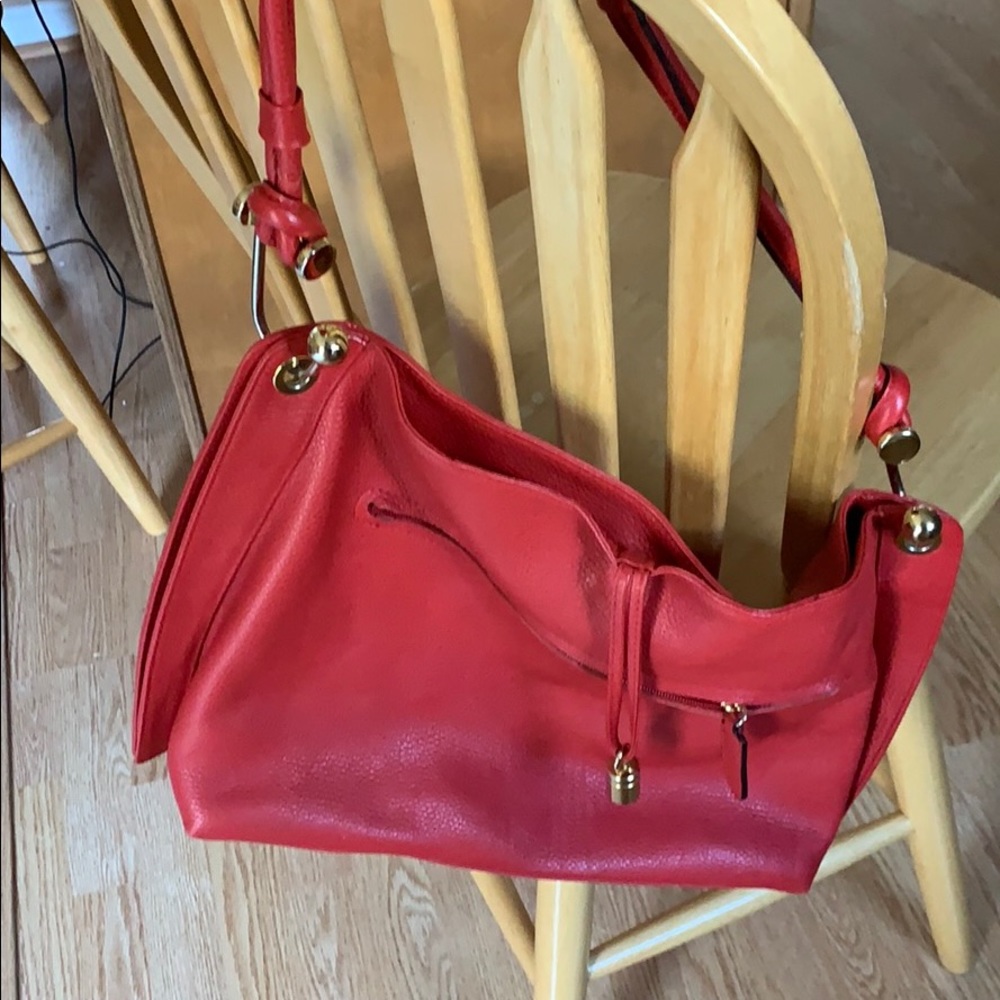 Lederer Large Red Purse